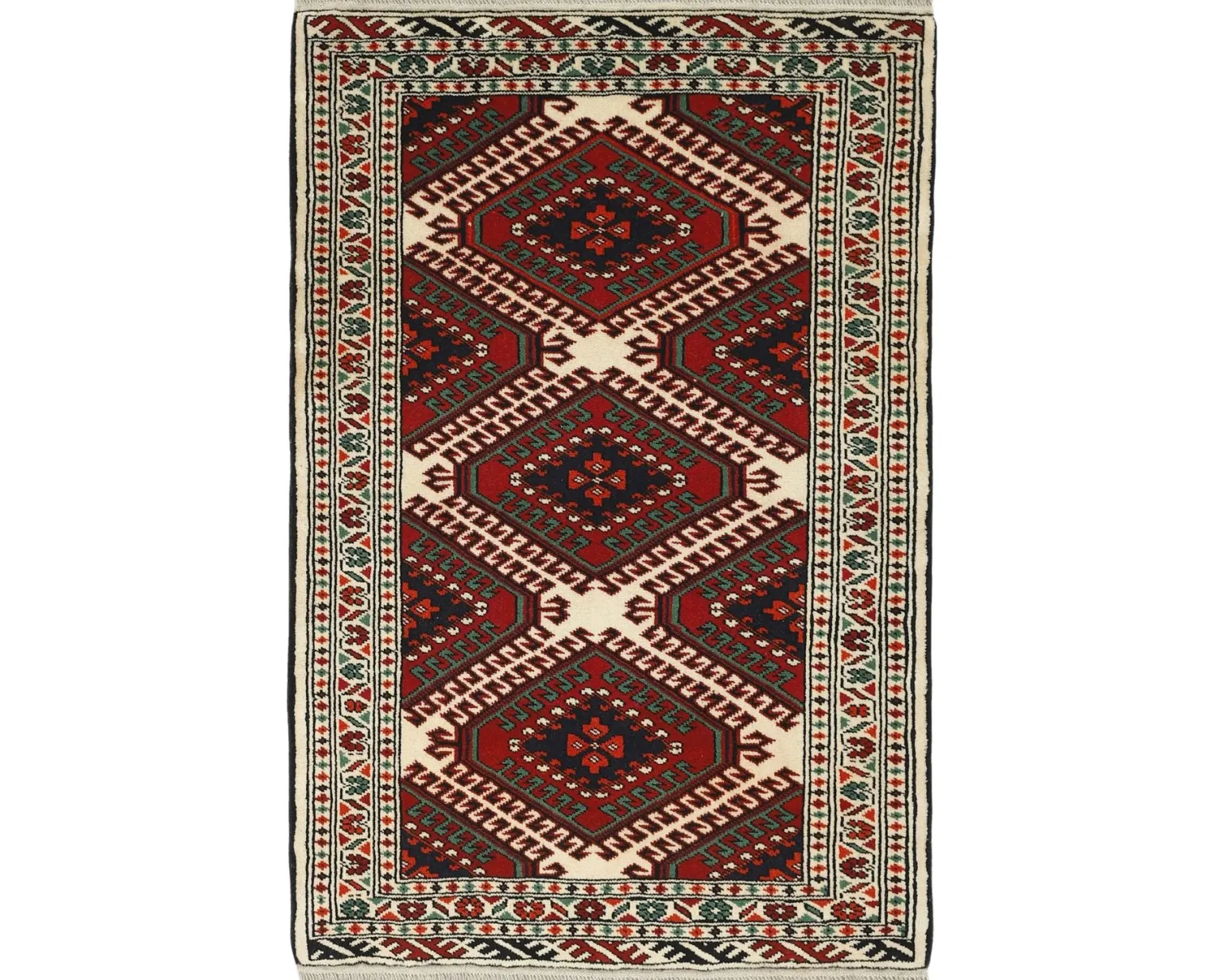 Torkaman Fine orientalisk matta 83 x 123 cm