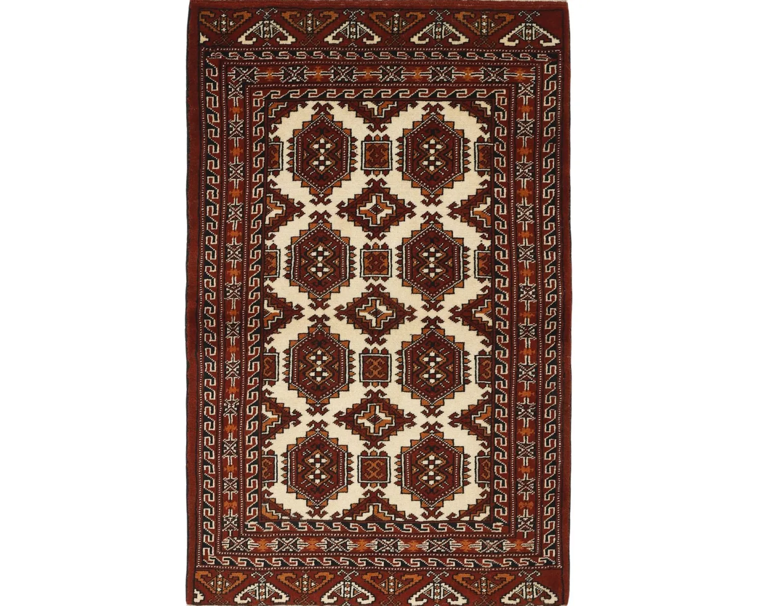 Torkaman Fine orientalisk matta 81 x 126 cm