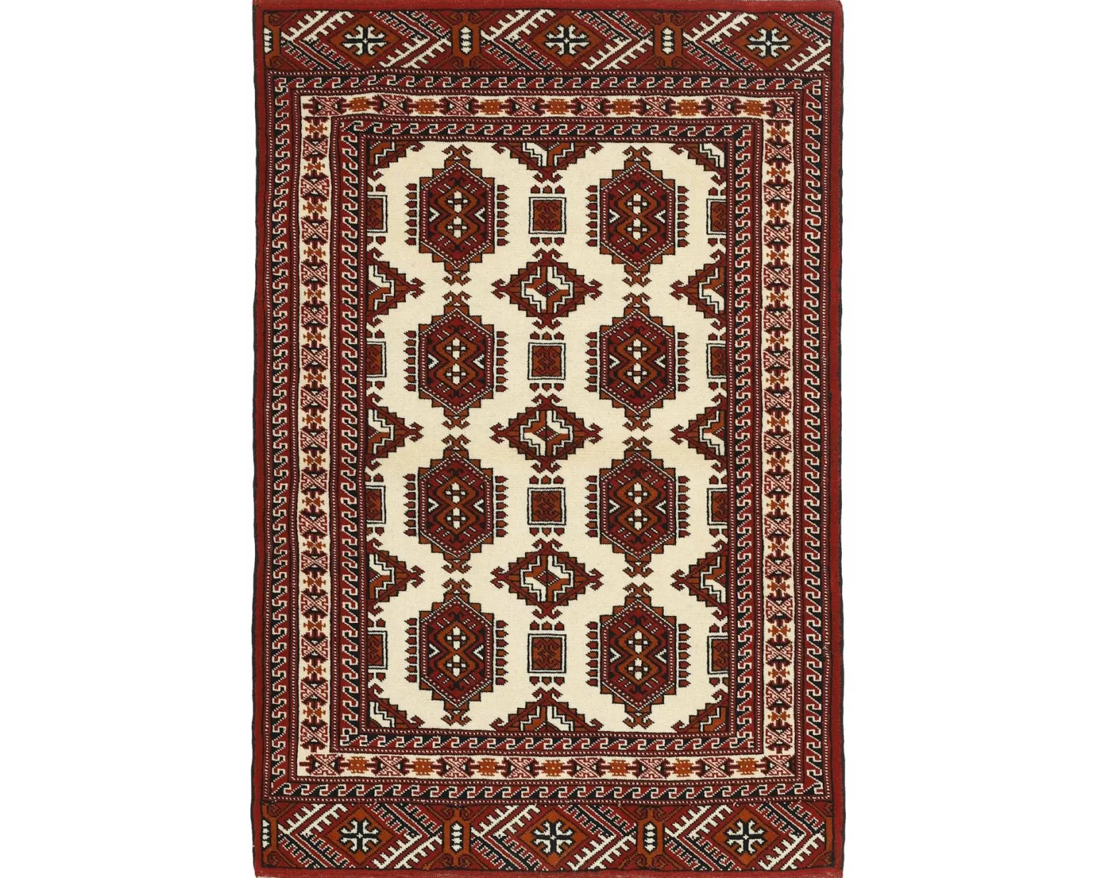 Torkaman Fine orientalisk matta 105 x 157 cm