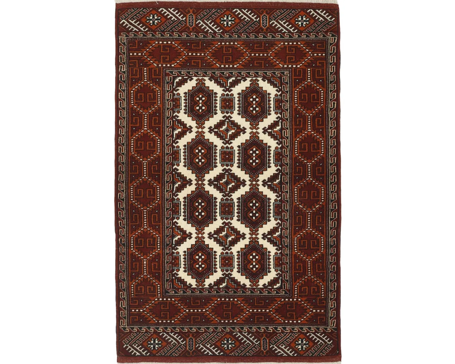 Torkaman Fine orientalisk matta 85 x 130 cm