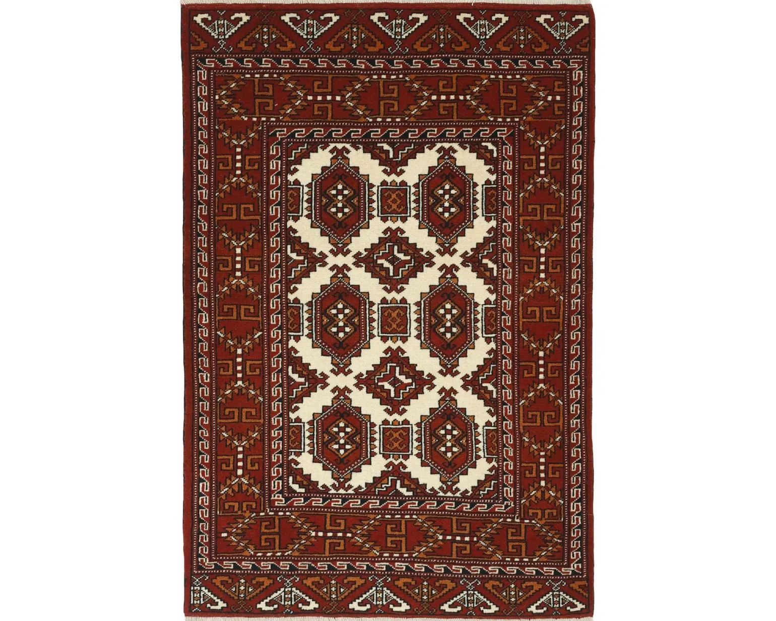 Torkaman Fine orientalisk matta 84 x 126 cm