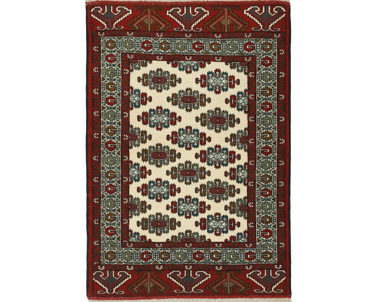Torkaman Fine orientalisk matta 103 x 145 cm