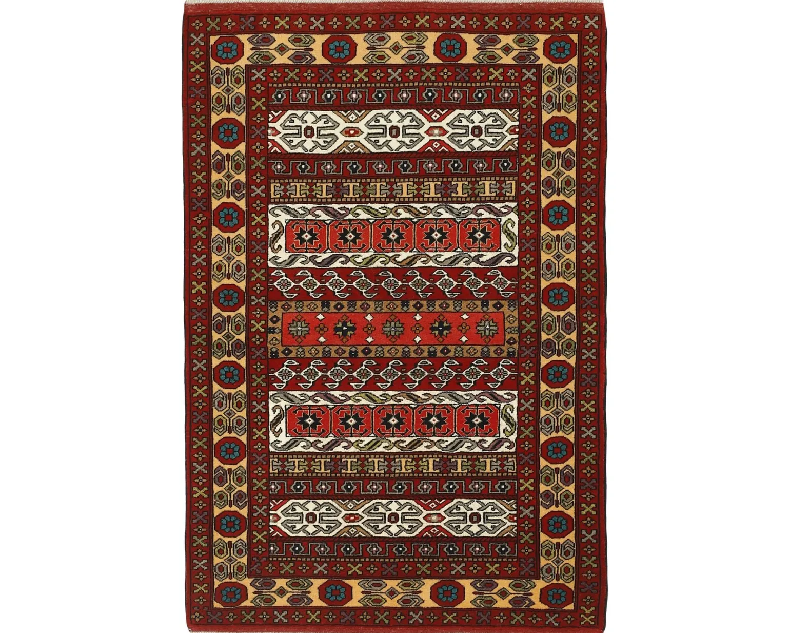 Torkaman Fine orientalisk matta 107 x 156 cm