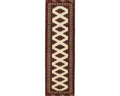 Torkaman Fine orientalisk matta 84 x 284 cm