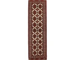 Torkaman Fine orientalisk matta 87 x 287 cm