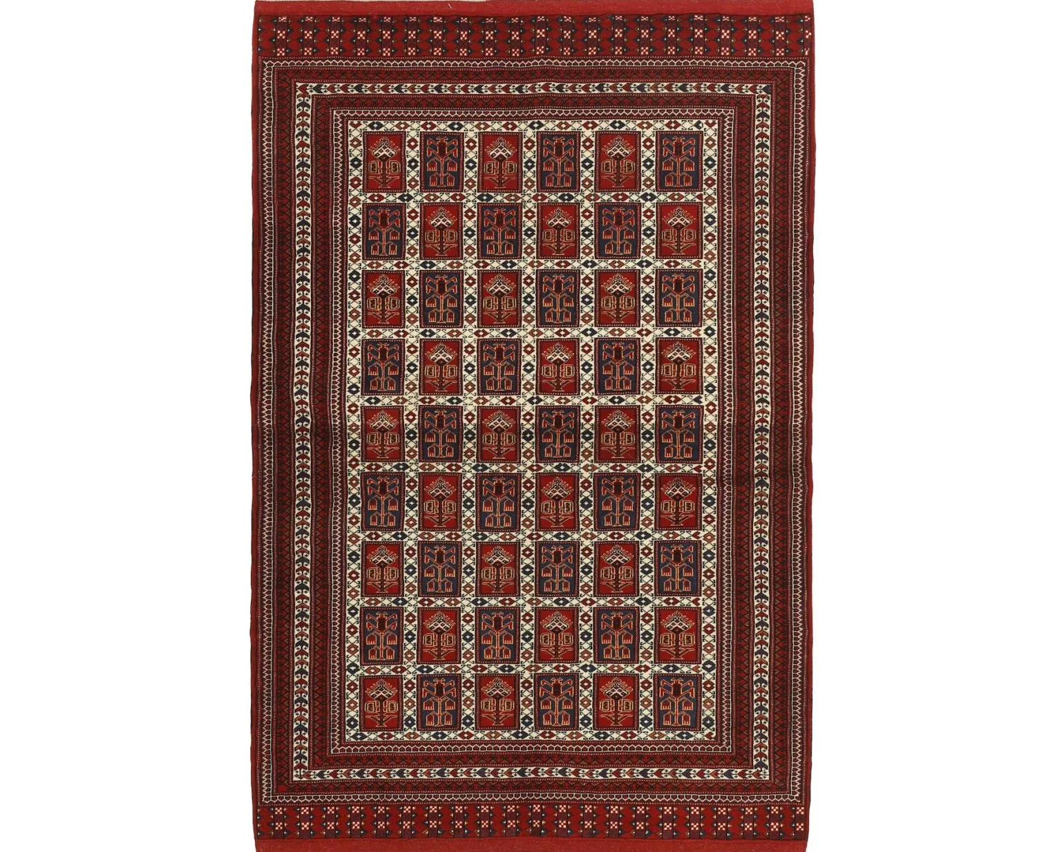Torkaman Fine orientalisk matta 139 x 205 cm