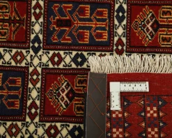 Torkaman Fine orientalisk matta 139 x 205 cm