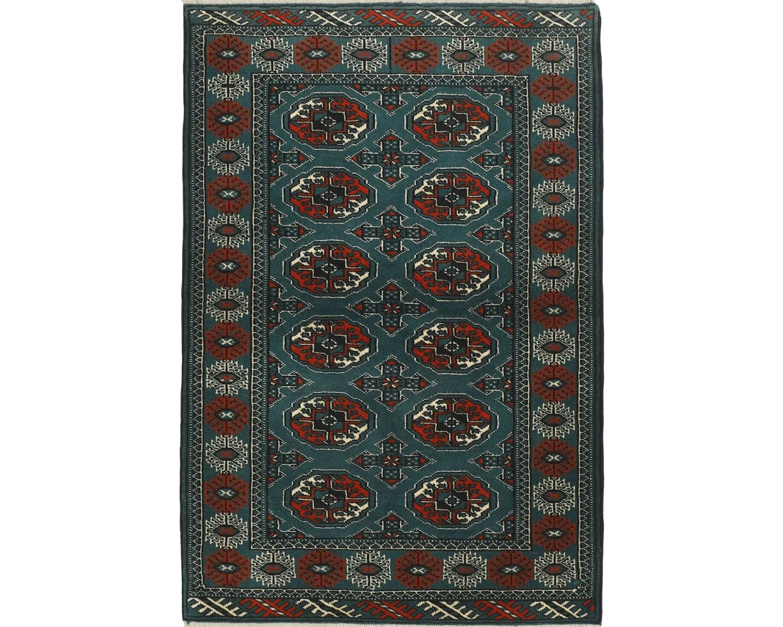 Torkaman Fine orientalisk matta 100 x 149 cm