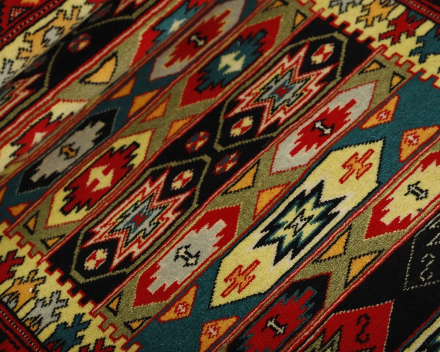 Torkaman Fine orientalisk matta 85 x 296 cm