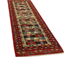 Torkaman Fine orientalisk matta 85 x 296 cm