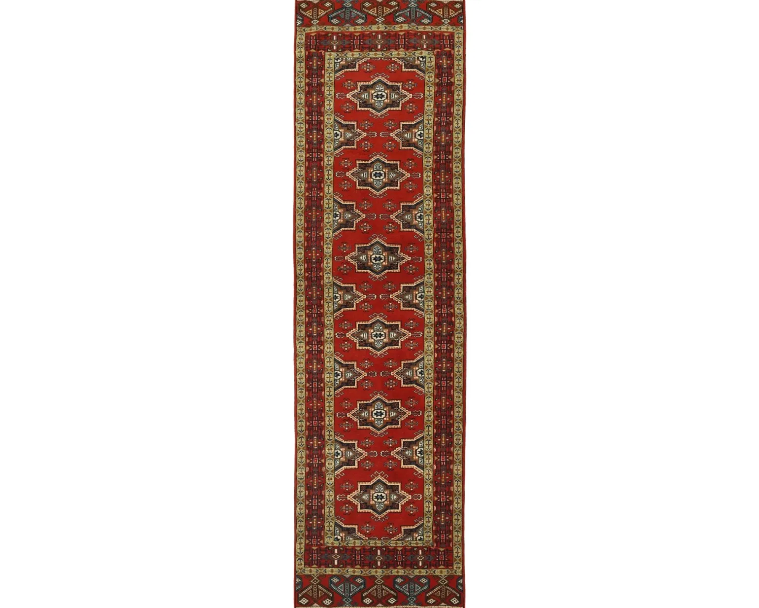 Torkaman Fine orientalisk matta 83 x 300 cm