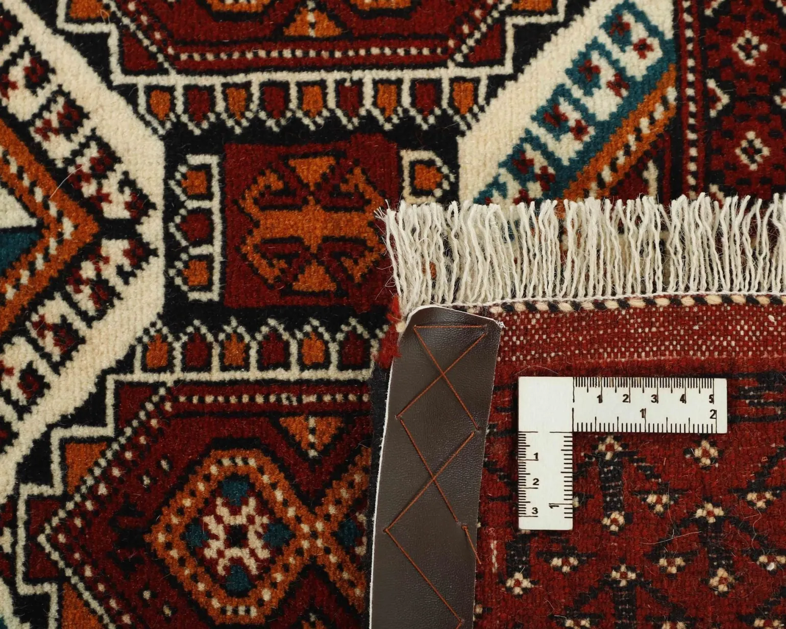 Torkaman Fine orientalisk matta 90 x 295 cm