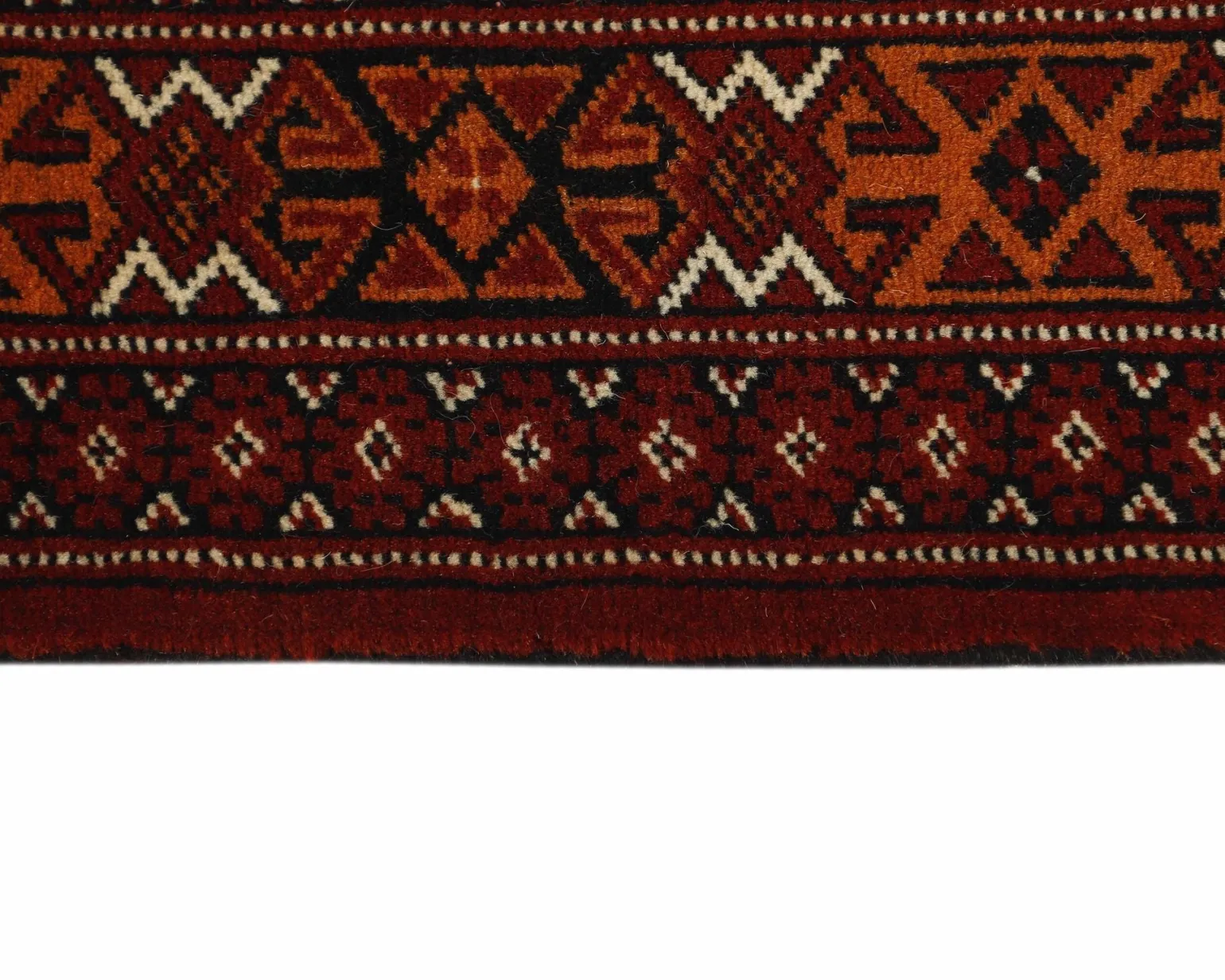 Torkaman Fine orientalisk matta 90 x 295 cm
