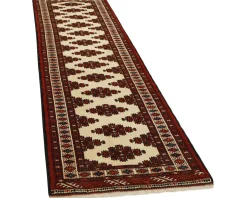 Torkaman Fine orientalisk matta 80 x 296 cm