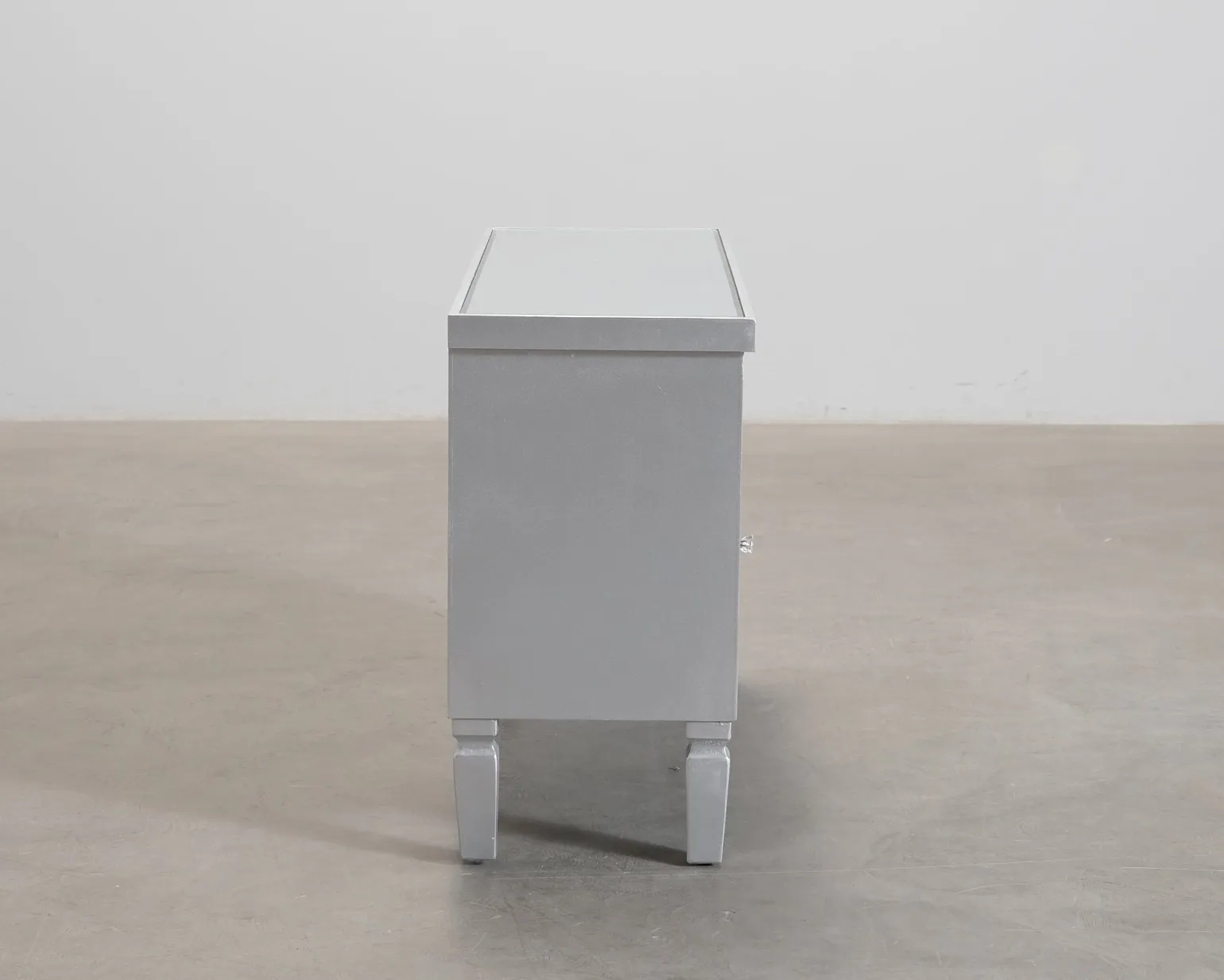 TV-bänk silver
