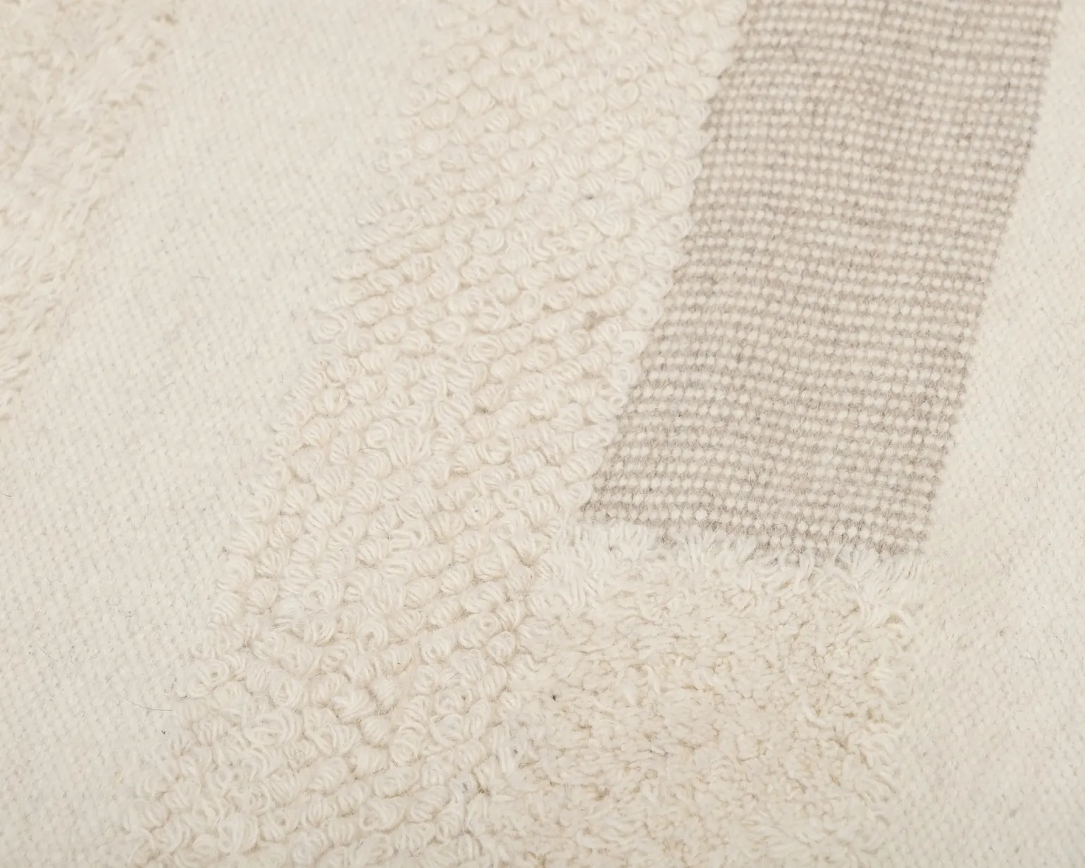 Ullmatta 160 x 225 cm naturvit