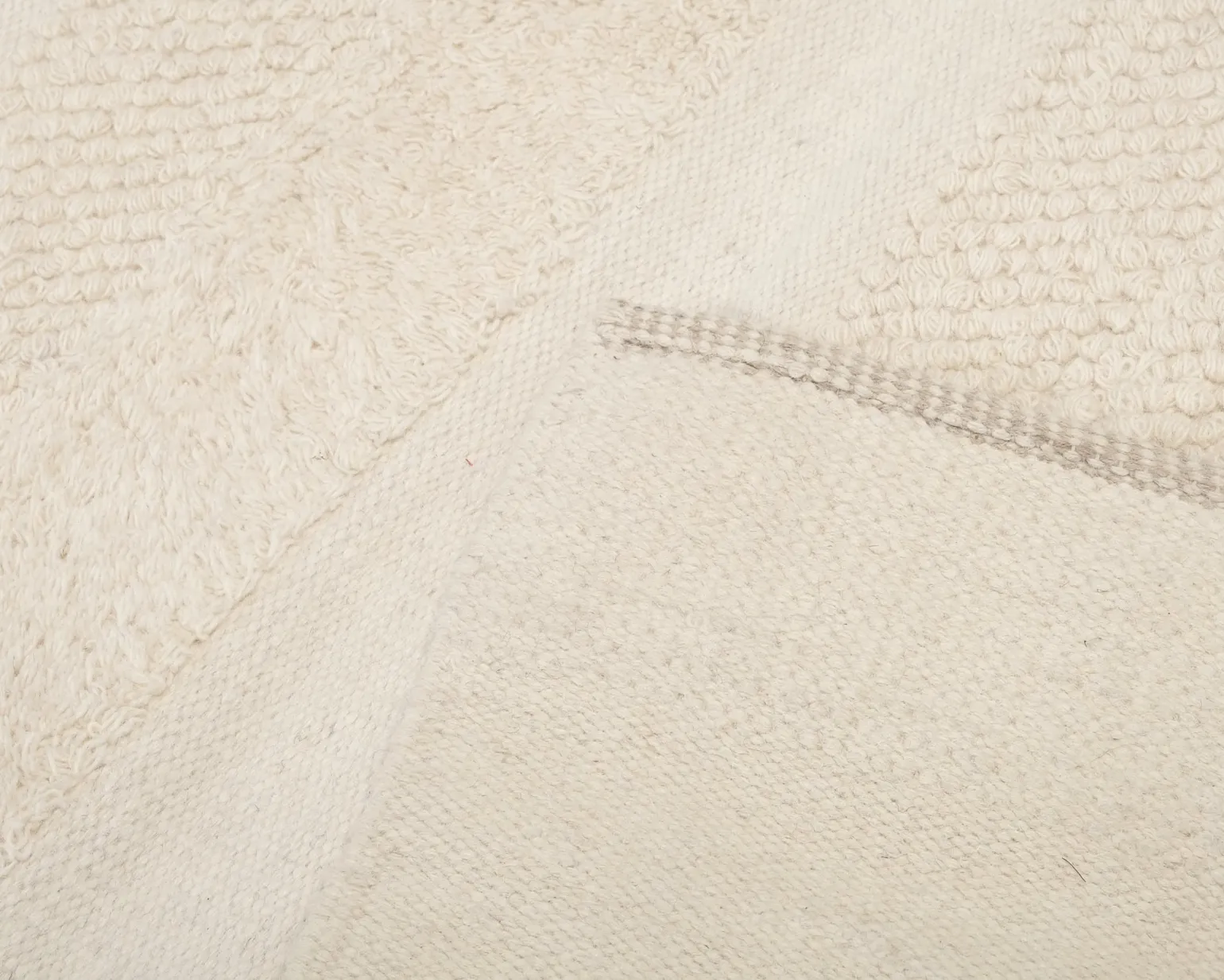 Ullmatta 160 x 225 cm naturvit
