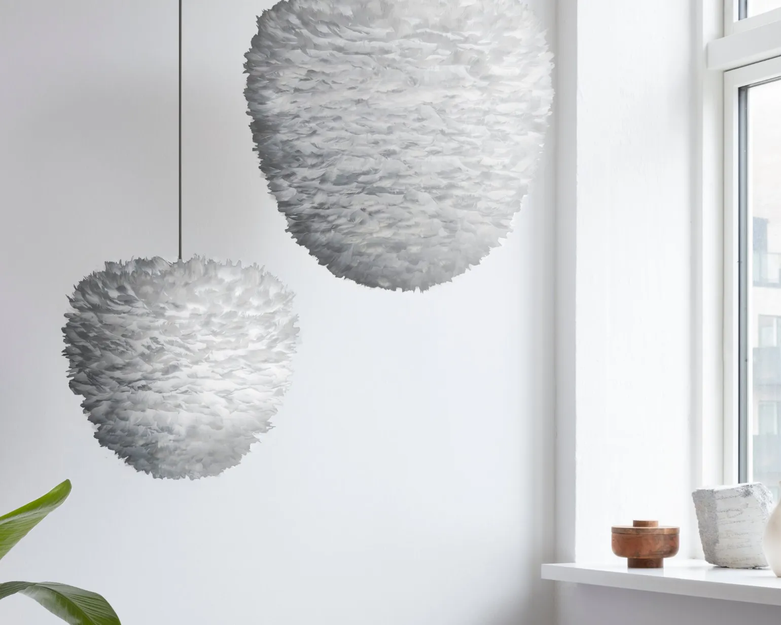 Umage Eos Evia Medium lampskärm ljusgrå