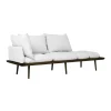 Umage Lounge Around 3-sits soffa mörkbetsad ek / Sterling