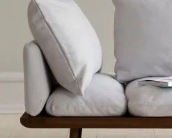 Umage Lounge Around 3-sits soffa mörkbetsad ek / Sterling
