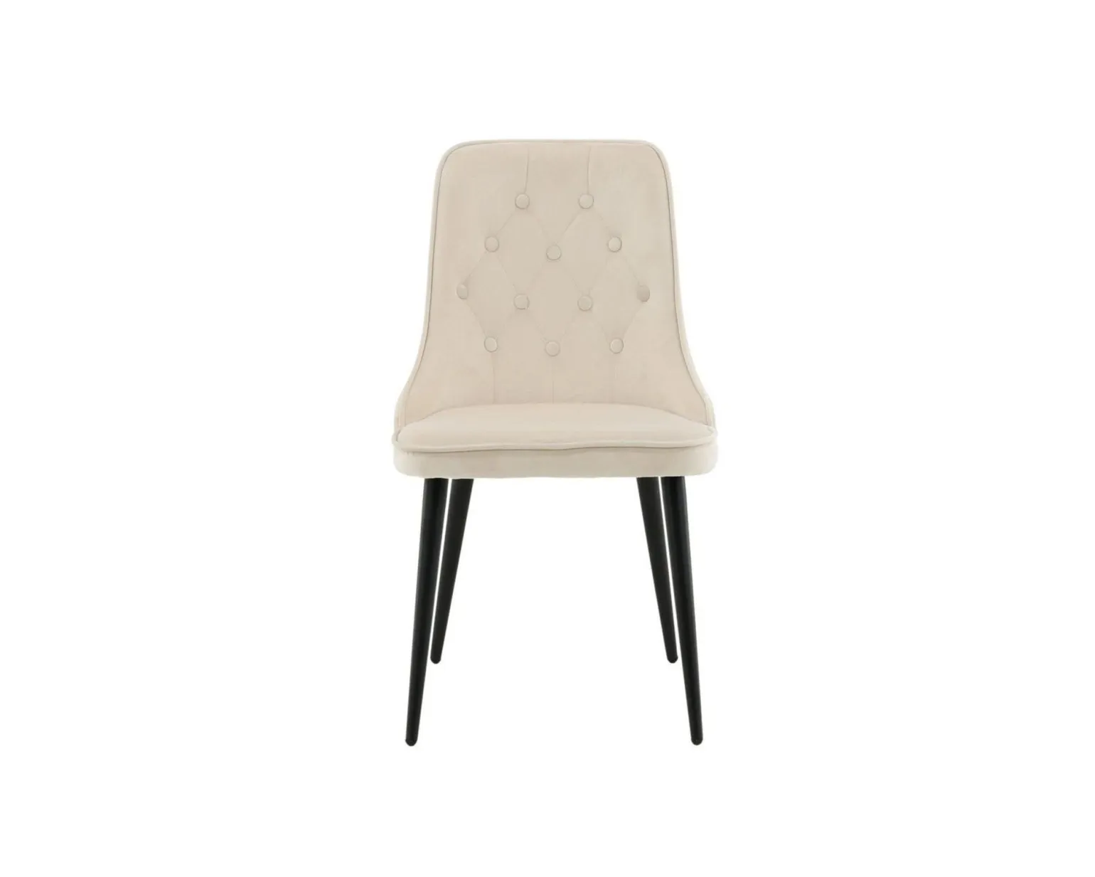 Velvet Deluxe matstol beige