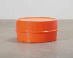 Verpan Verner Panton Ilumesa soffbord / lampa orange (vintage)