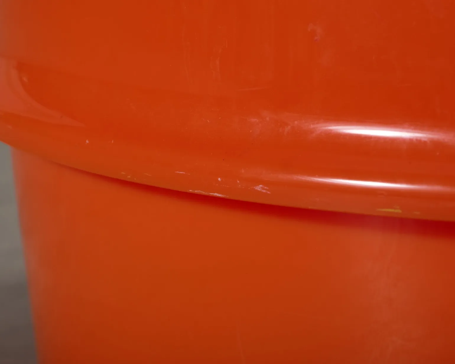 Verpan Verner Panton Ilumesa soffbord / lampa orange (vintage)