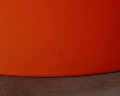Verpan Verner Panton Ilumesa soffbord / lampa orange (vintage)