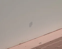 Vägghylla i trä vit