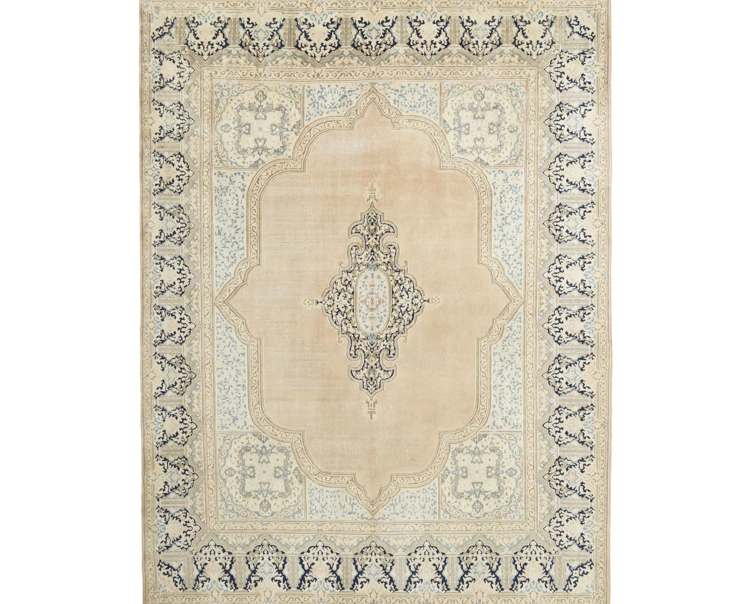Vintage Kerman Fine orientalisk matta 289 x 382 cm