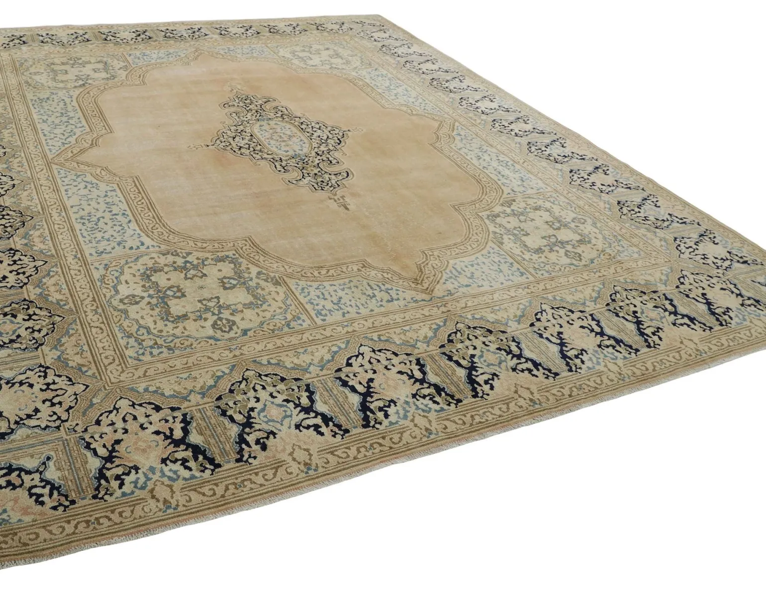 Vintage Kerman Fine orientalisk matta 289 x 382 cm
