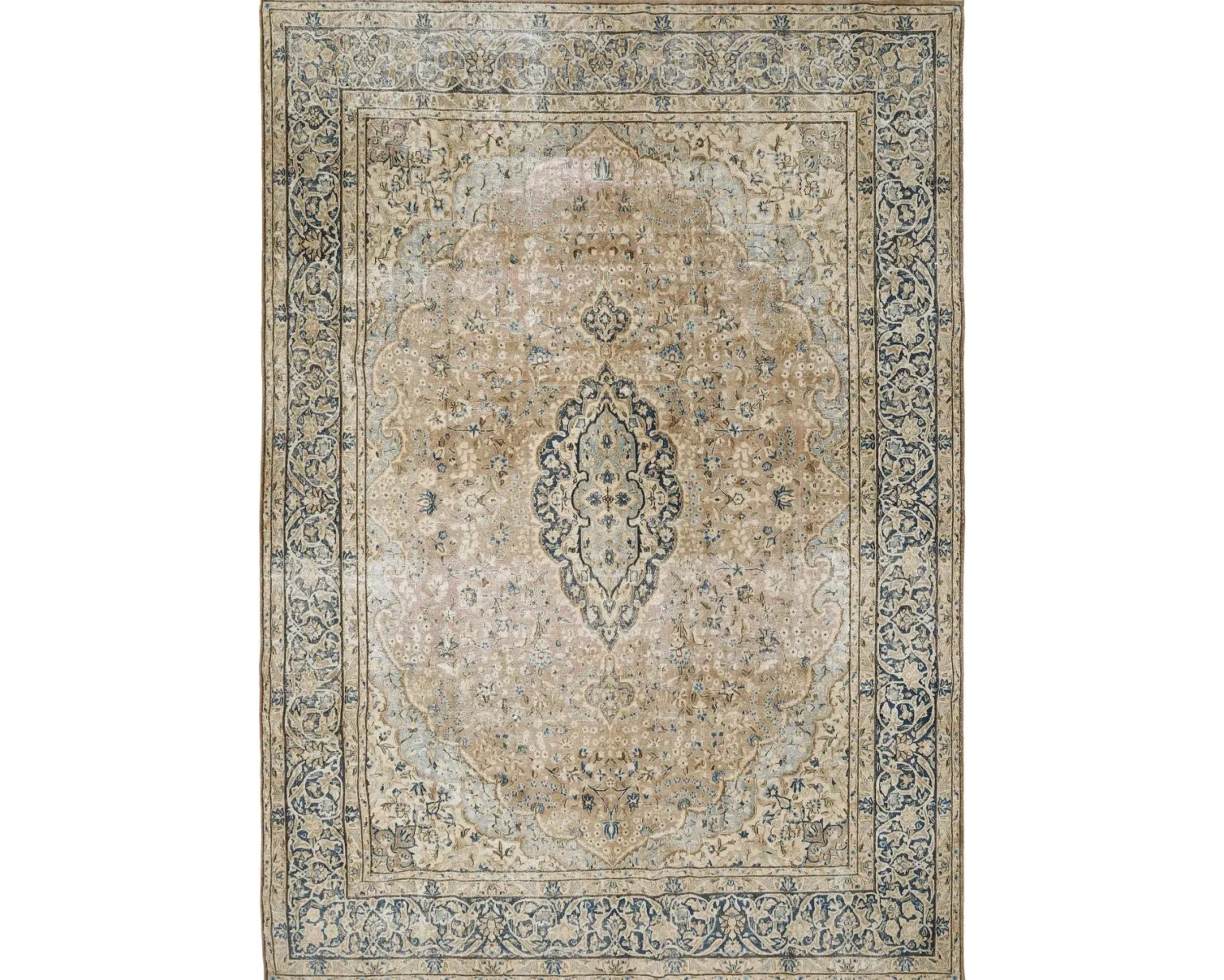 Vintage Kerman Fine orientalisk matta 291 x 418 cm