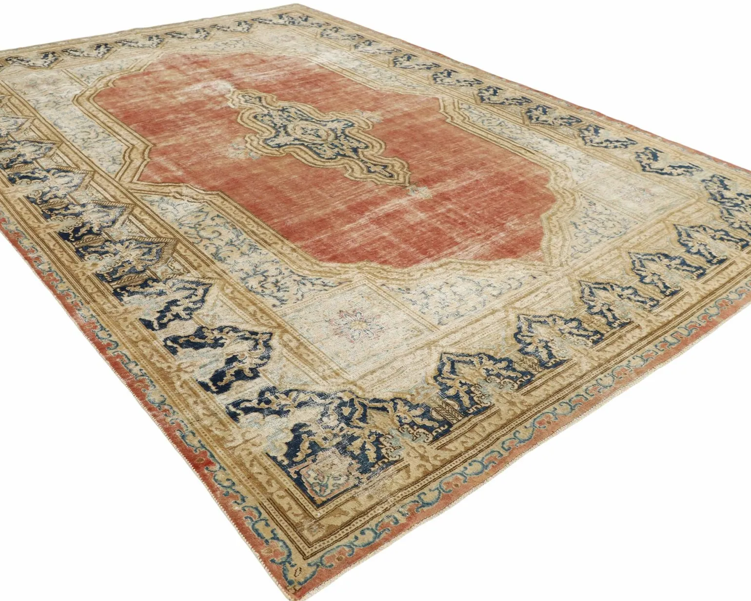 Vintage Kerman Fine orientalisk matta 288 x 406 cm