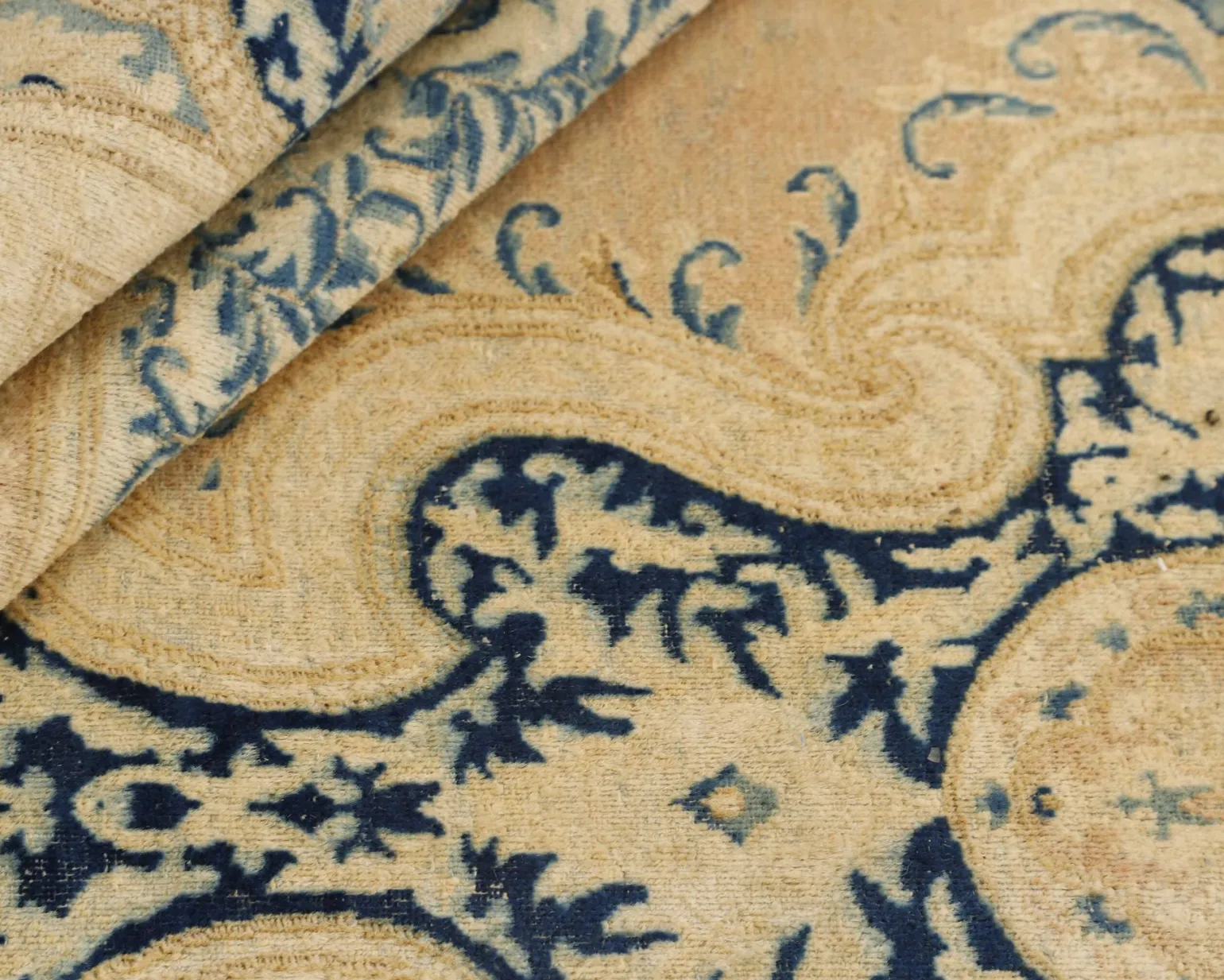 Vintage Kerman Fine orientalisk matta 270 x 367 cm
