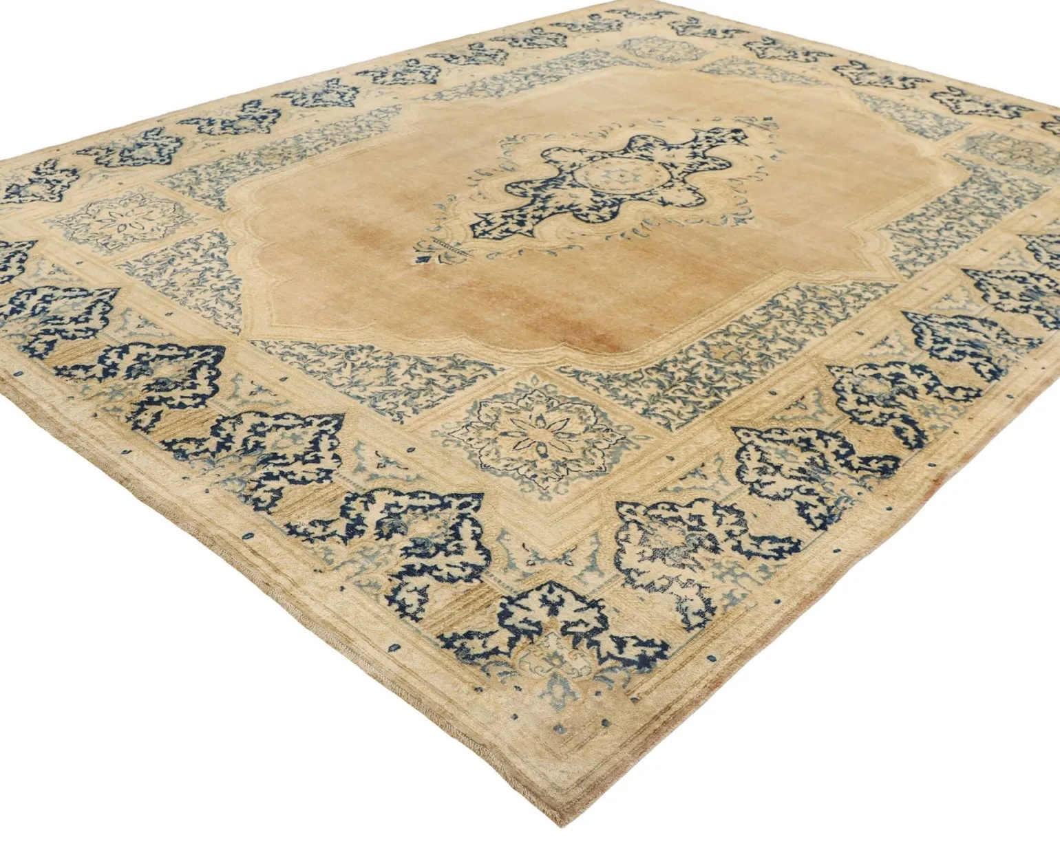 Vintage Kerman Fine orientalisk matta 270 x 367 cm