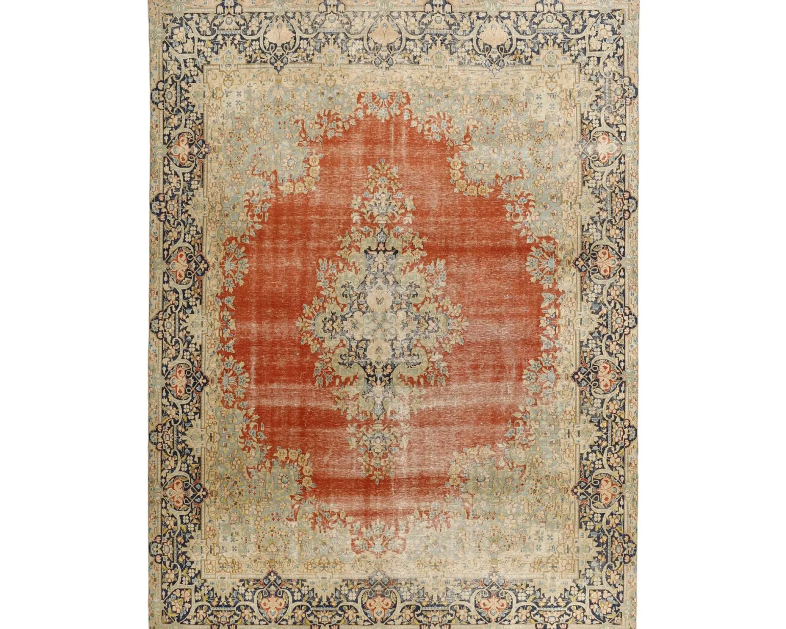 Vintage Kerman Fine orientalisk matta 304 x 400 cm