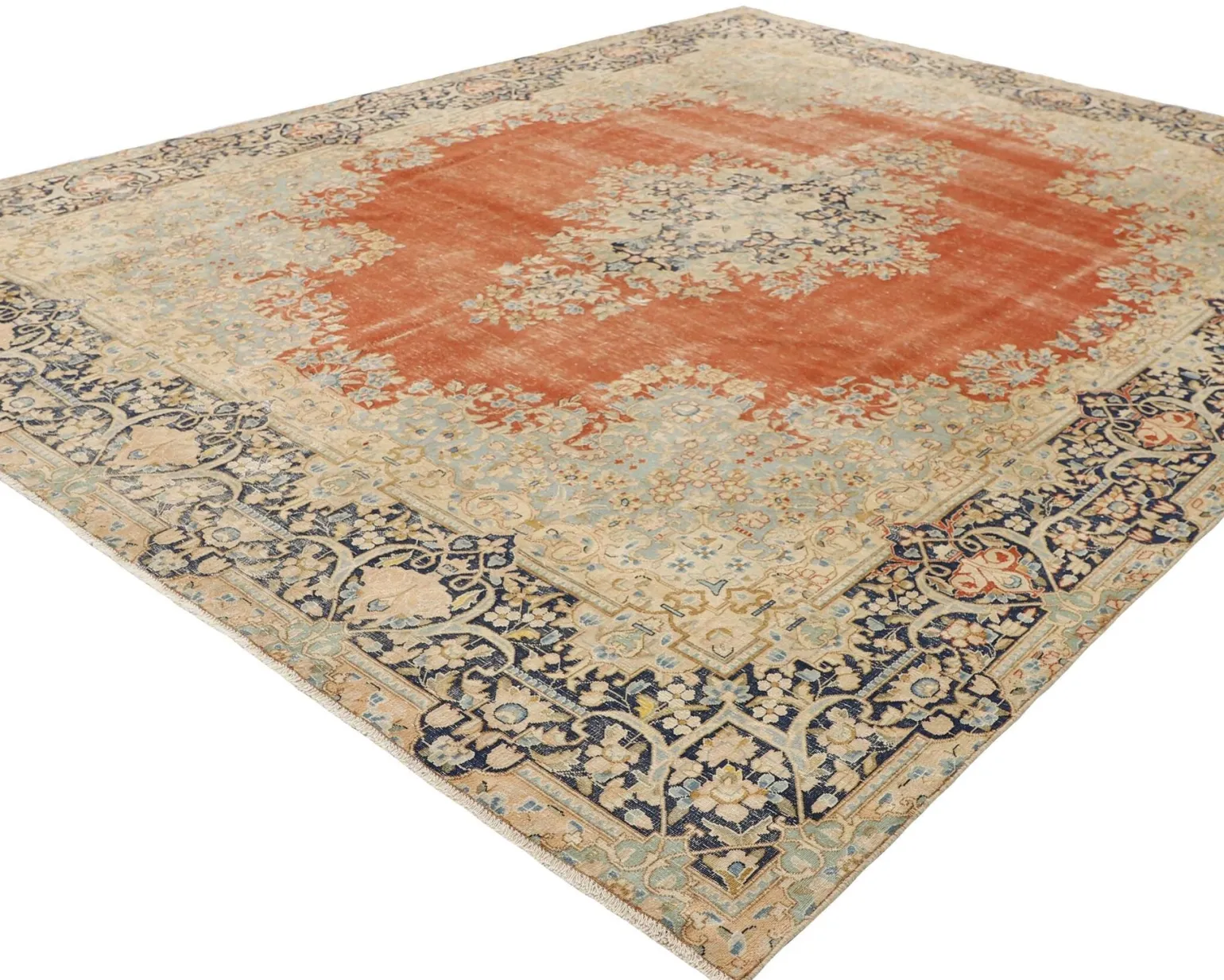 Vintage Kerman Fine orientalisk matta 304 x 400 cm