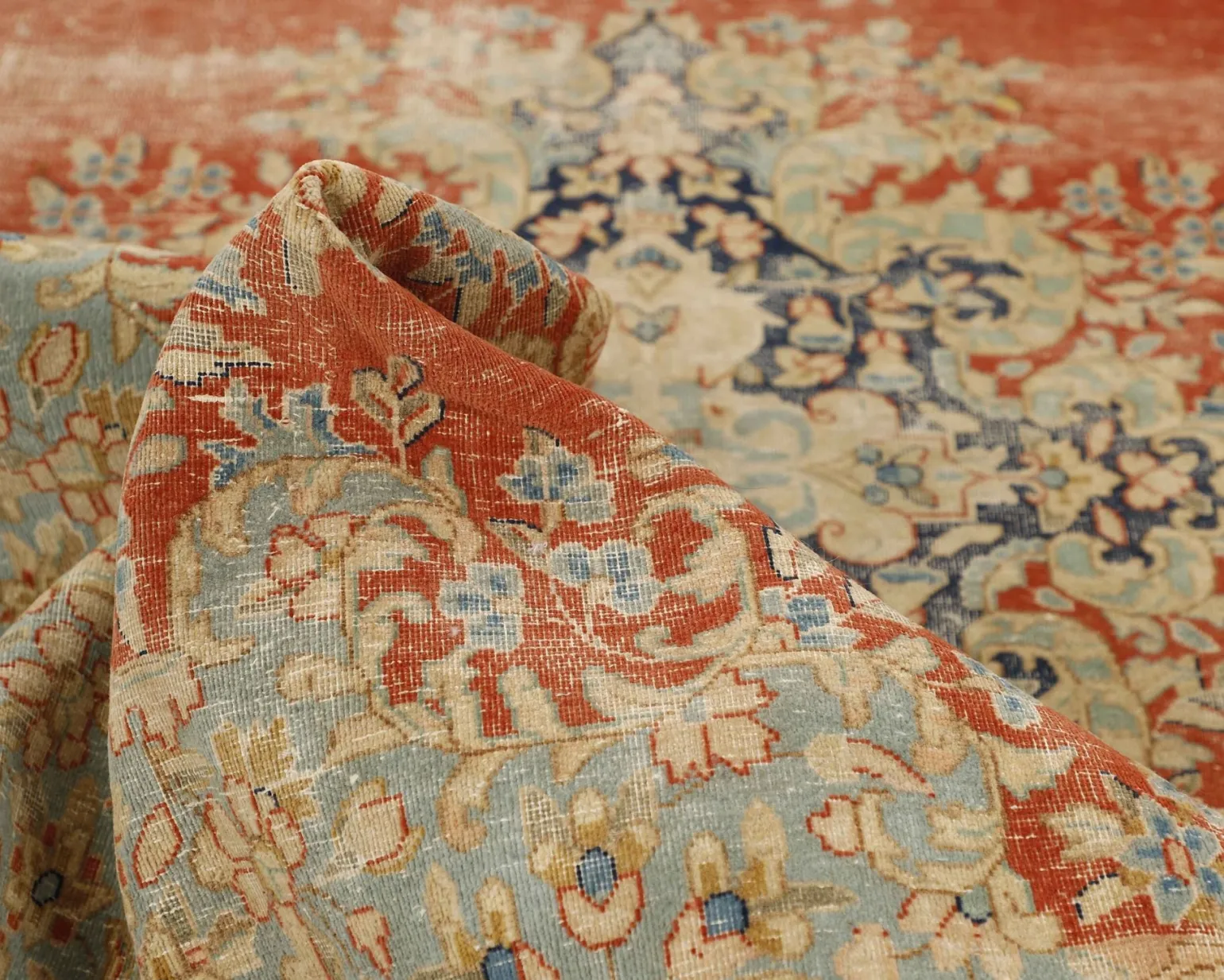 Vintage Kerman Fine orientalisk matta 304 x 400 cm