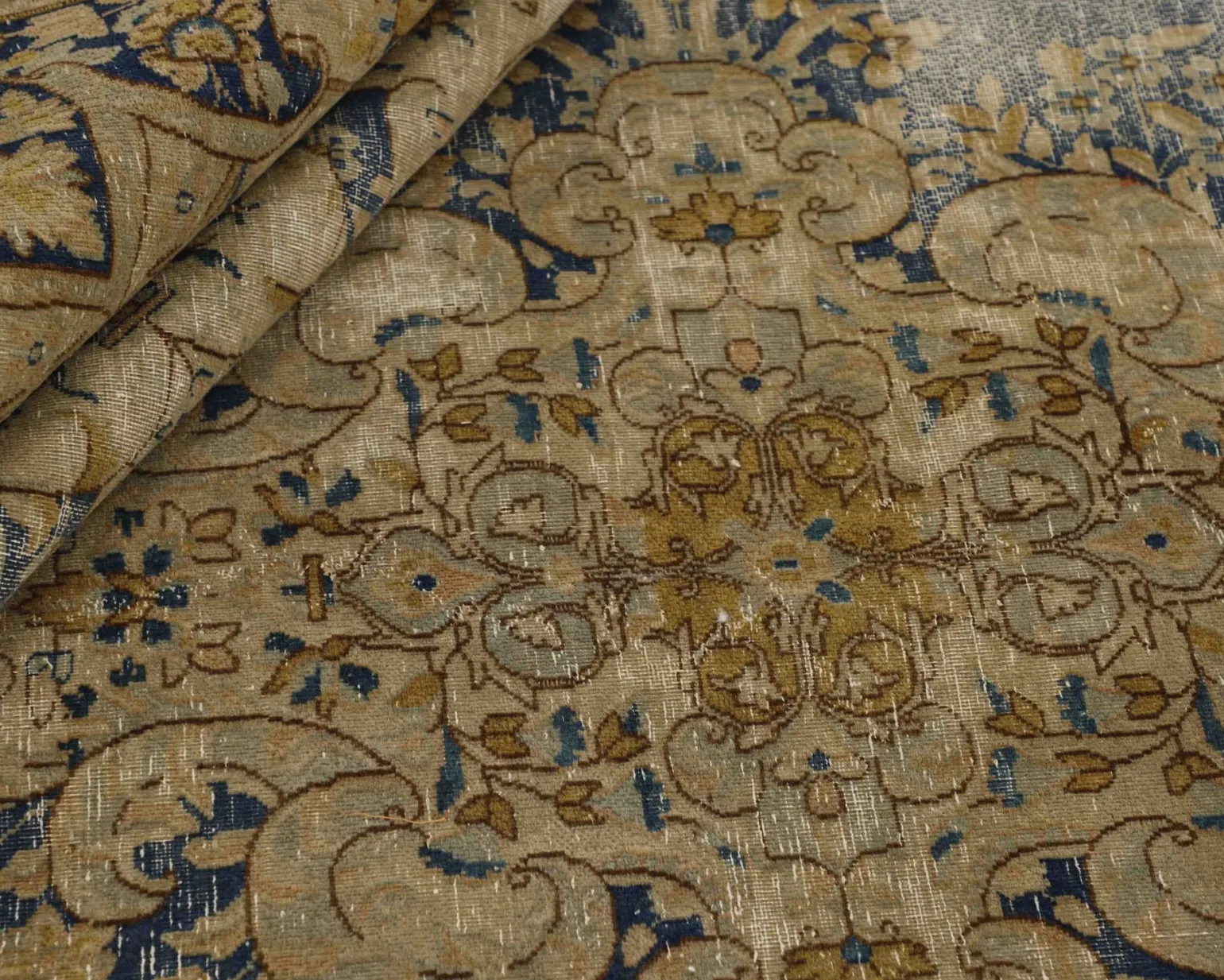 Vintage Kerman Fine orientalisk matta 270 x 350 cm