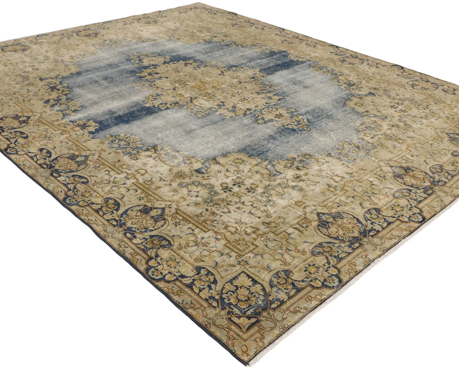 Vintage Kerman Fine orientalisk matta 270 x 350 cm