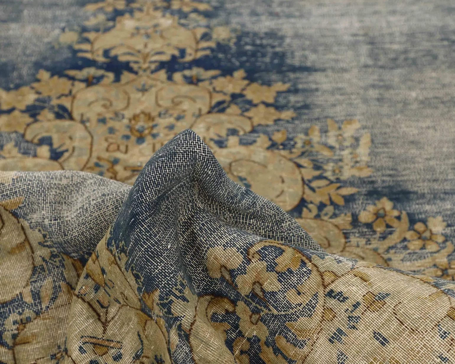 Vintage Kerman Fine orientalisk matta 270 x 350 cm