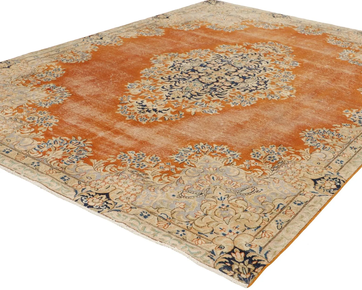 Vintage Kerman Fine orientalisk matta 230 x 312 cm