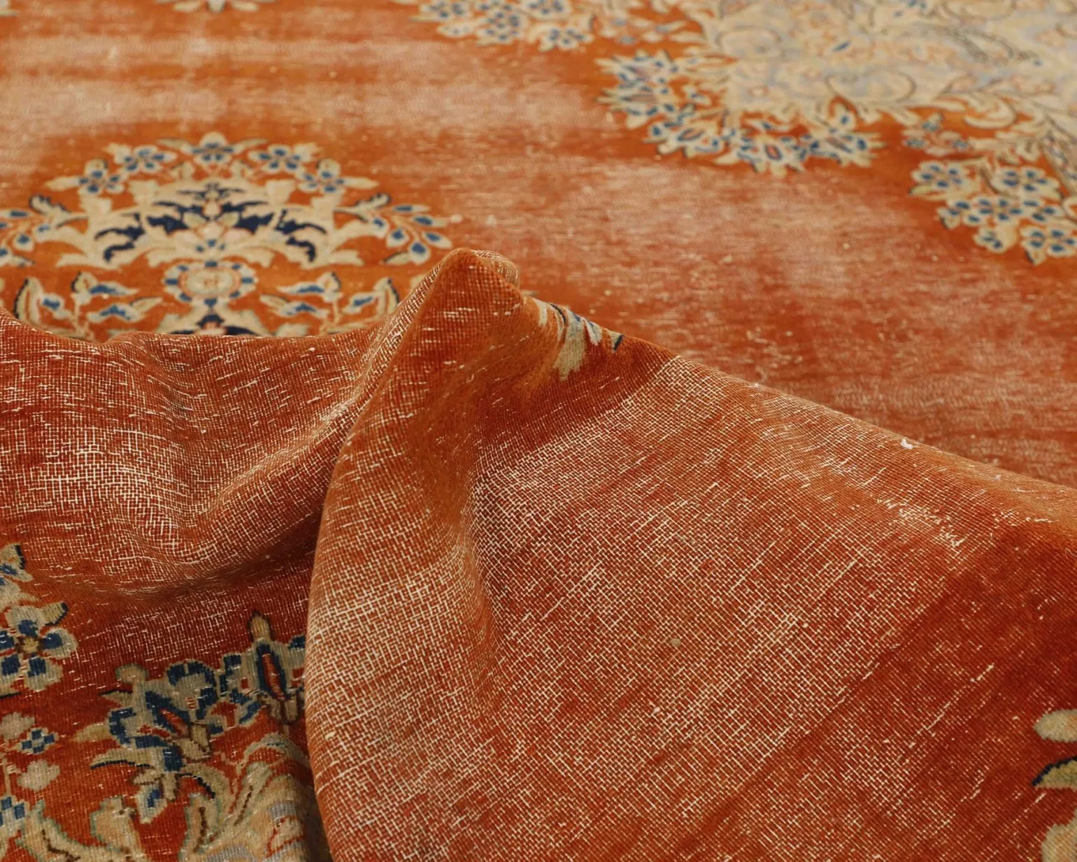 Vintage Kerman Fine orientalisk matta 230 x 312 cm
