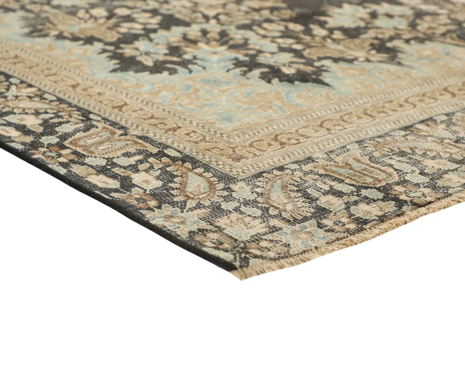 Vintage Kerman Fine orientalisk matta 254 x 346 cm