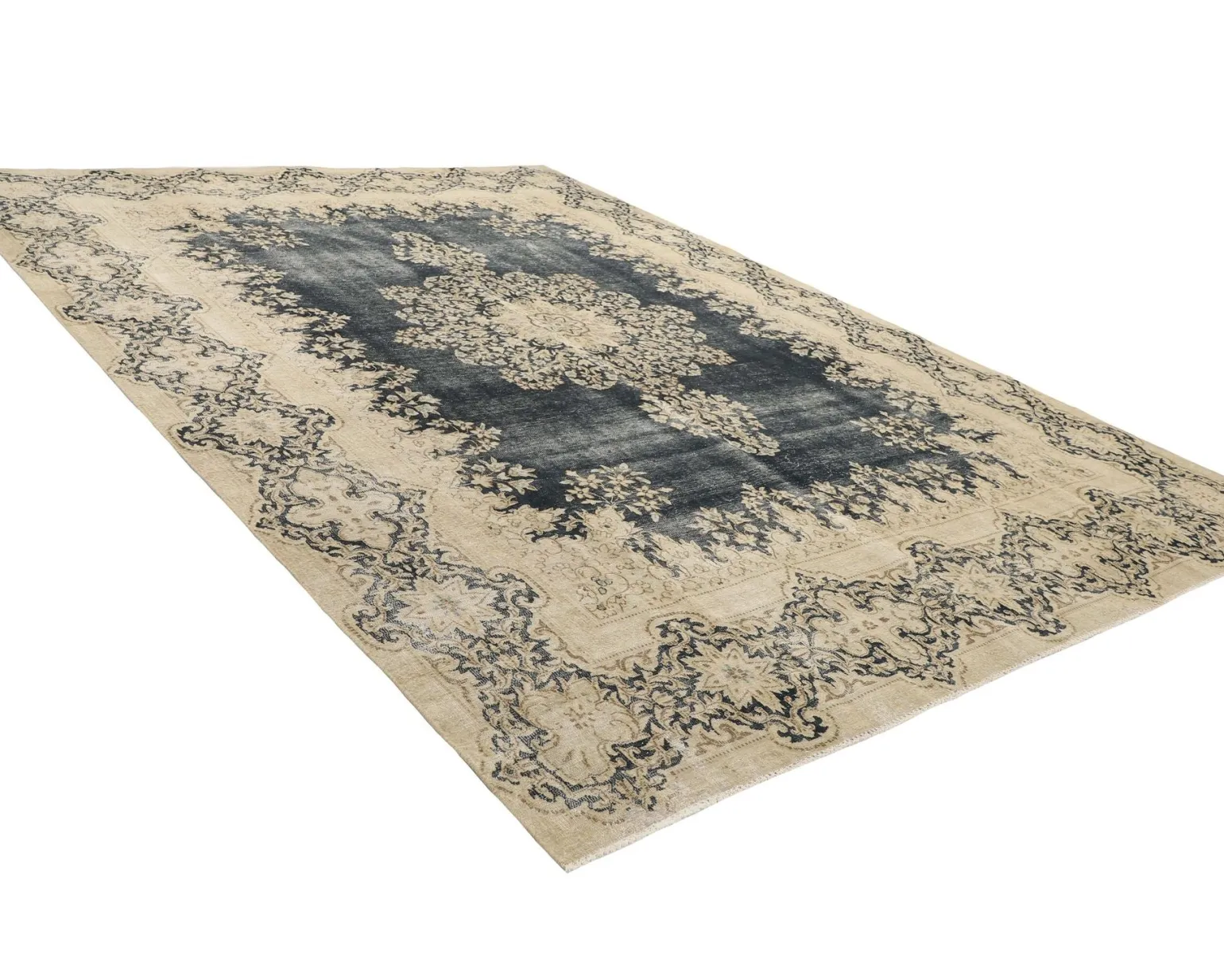 Vintage Kerman Fine orientalisk matta 295 x 404 cm