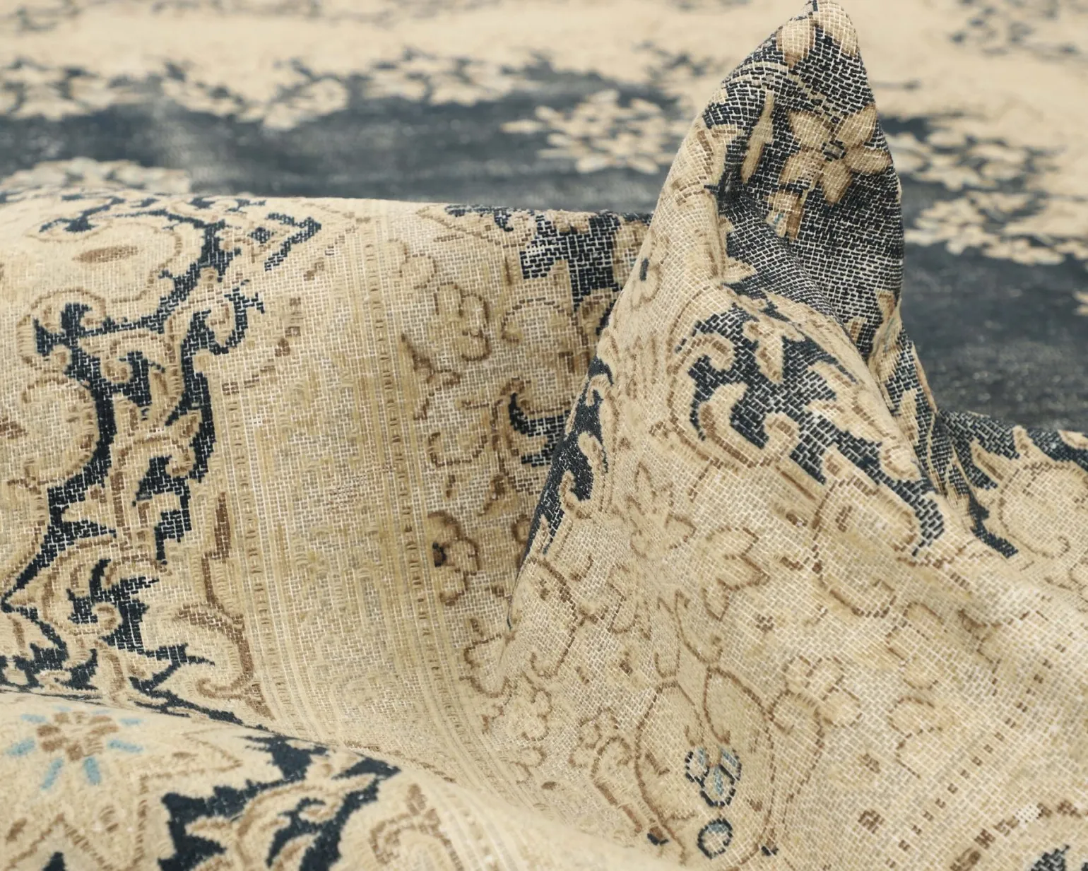 Vintage Kerman Fine orientalisk matta 295 x 404 cm