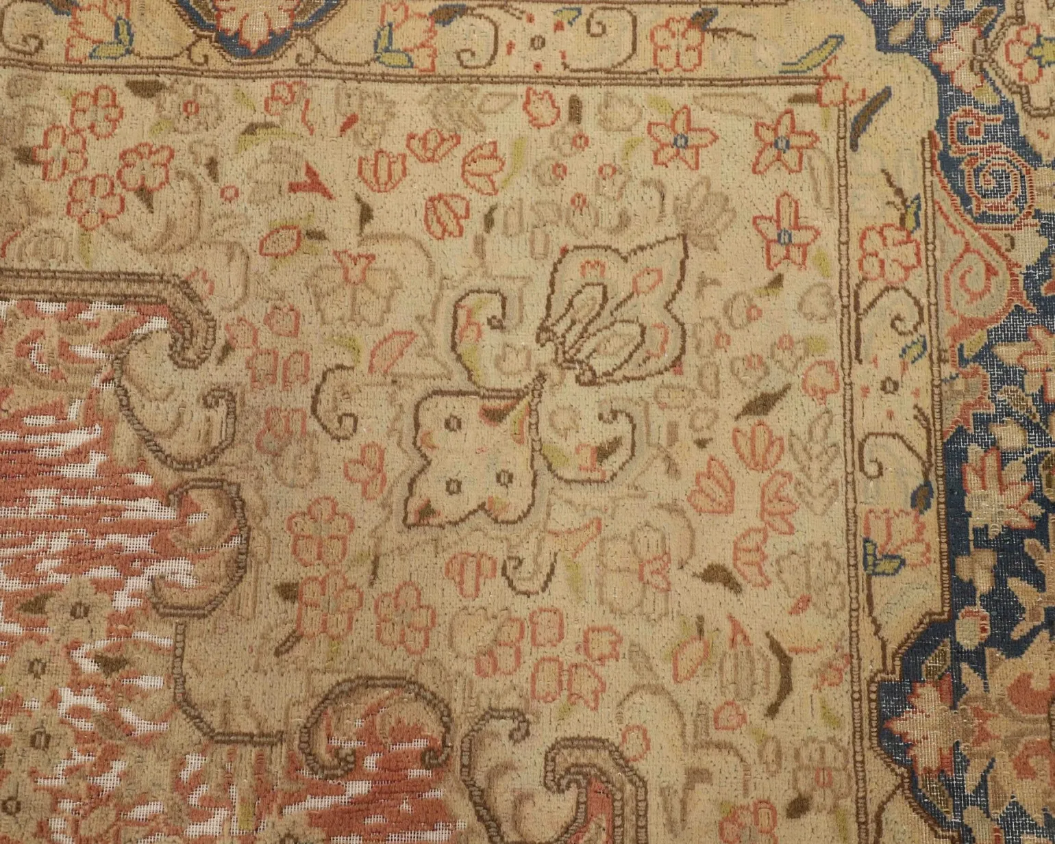 Vintage Kerman Fine orientalisk matta 300 x 425 cm
