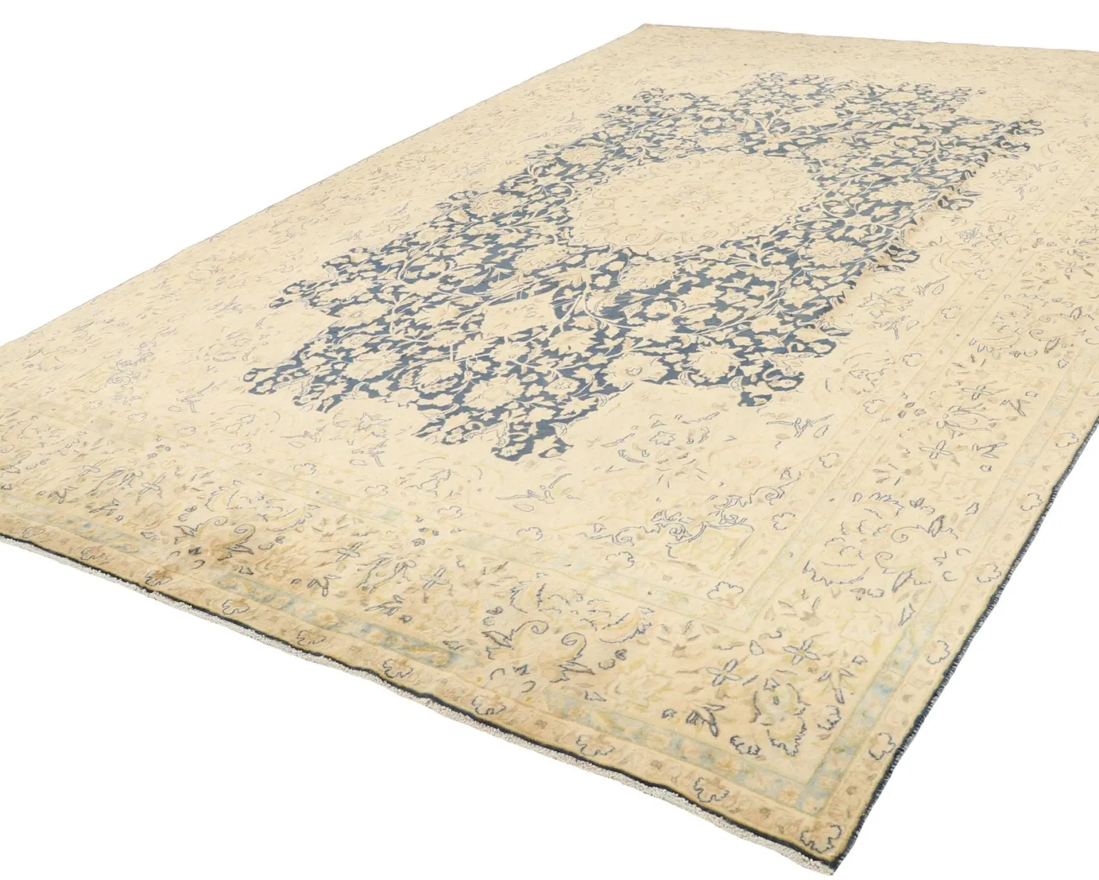 Vintage Kerman Fine orientalisk matta 293 x 418 cm
