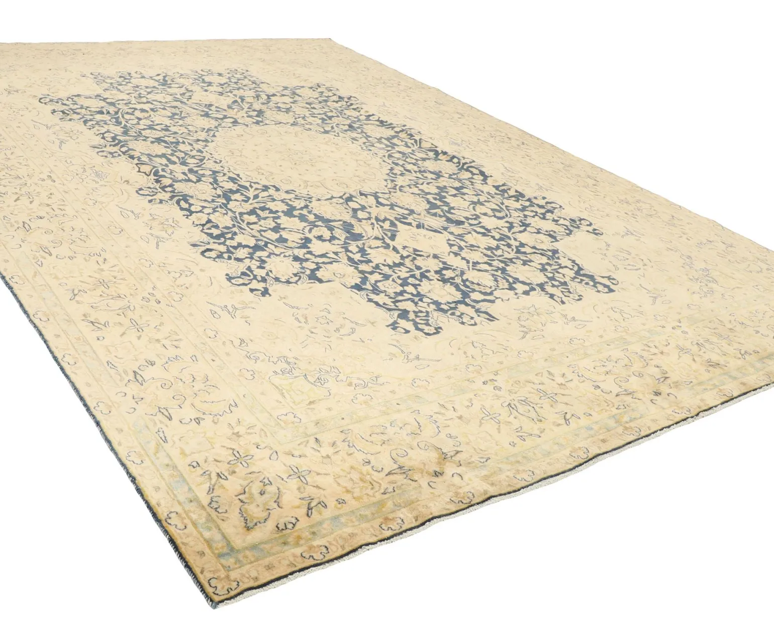 Vintage Kerman Fine orientalisk matta 293 x 418 cm