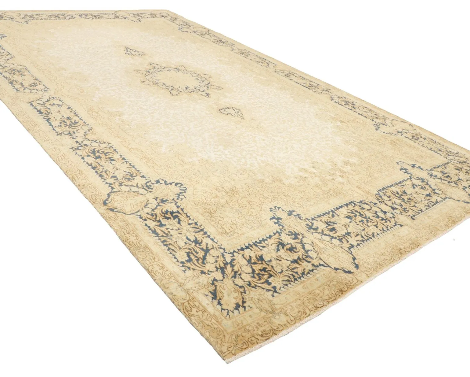 Vintage Kerman Fine orientalisk matta 290 x 481 cm